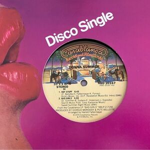 *Donna Summer Disco Single